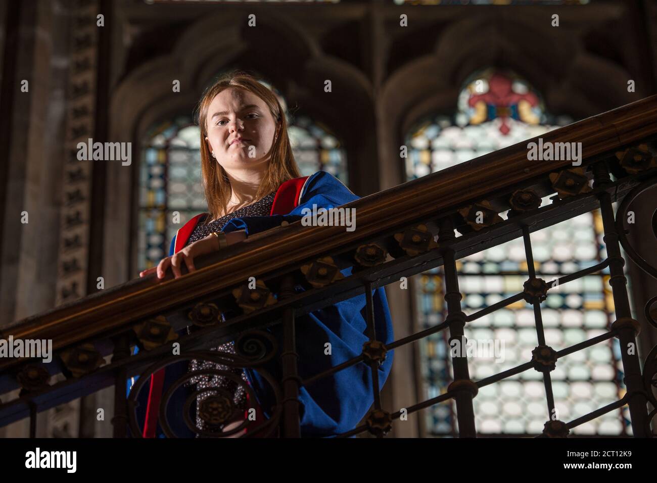 Glasgow, Scotland, UK. 20 September 2020. Pictured: Emma Margaret Currie, 2020/21 President of University of Glasgow Conservative and Unionist Association, originally formed in 1836 as the Robert Peel Club, which today is the oldest Conservative and Unionist Association in the United Kingdom. Credit: Colin Fisher/Alamy Live News. Stock Photo