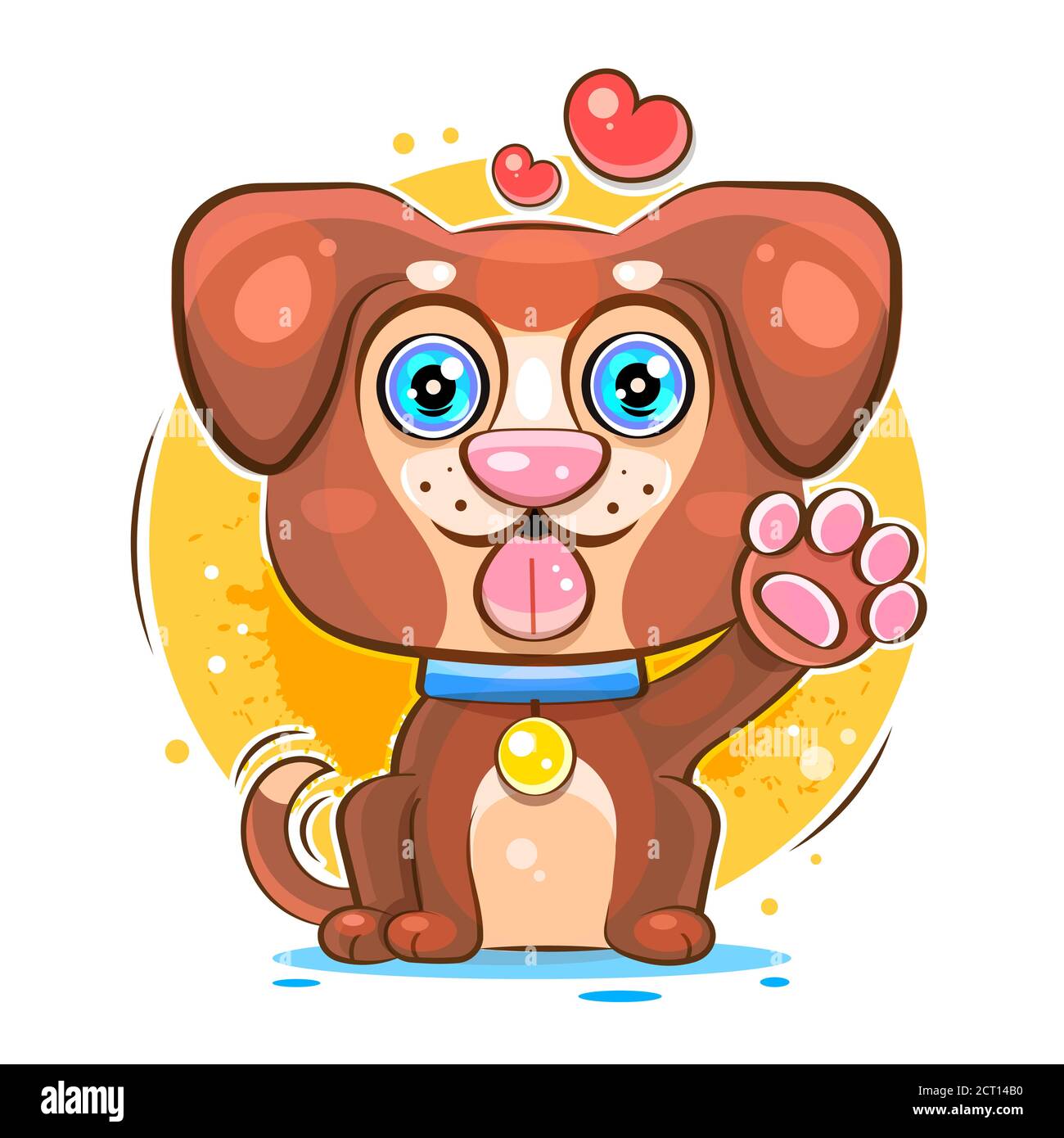 dog-sitting-ready-for-your-design-greeting-card-banner-vector-stock