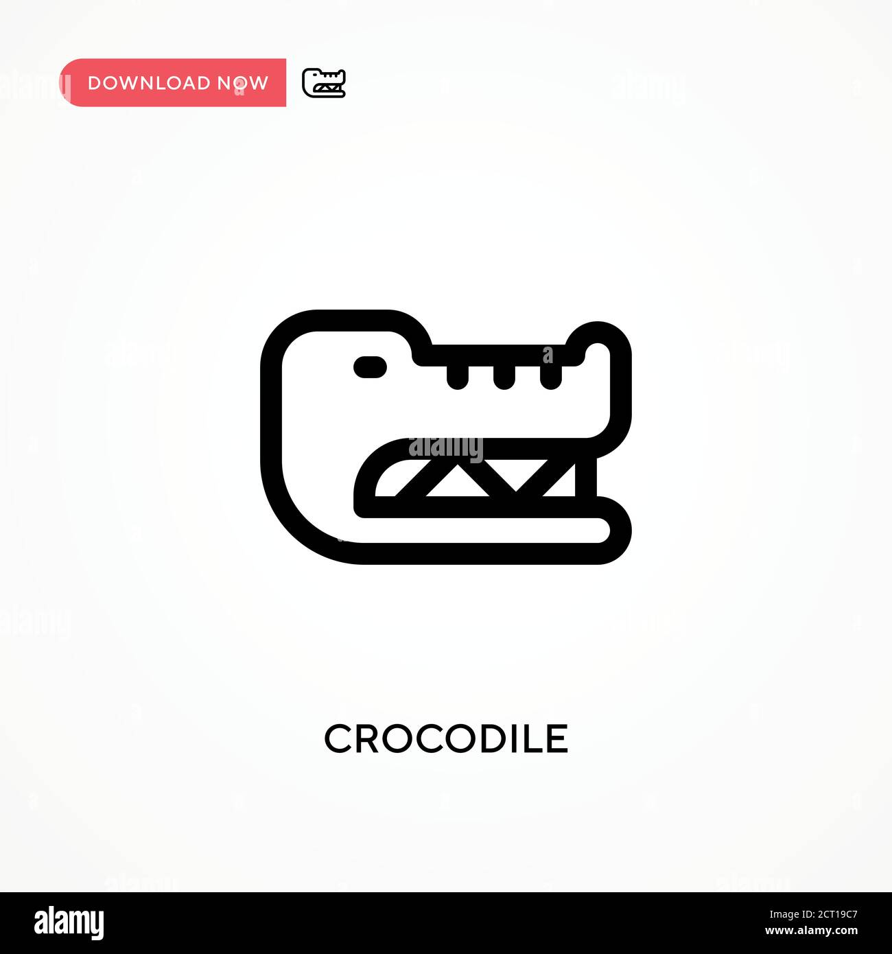 Crocodile skin detail Stock Vector Images - Alamy