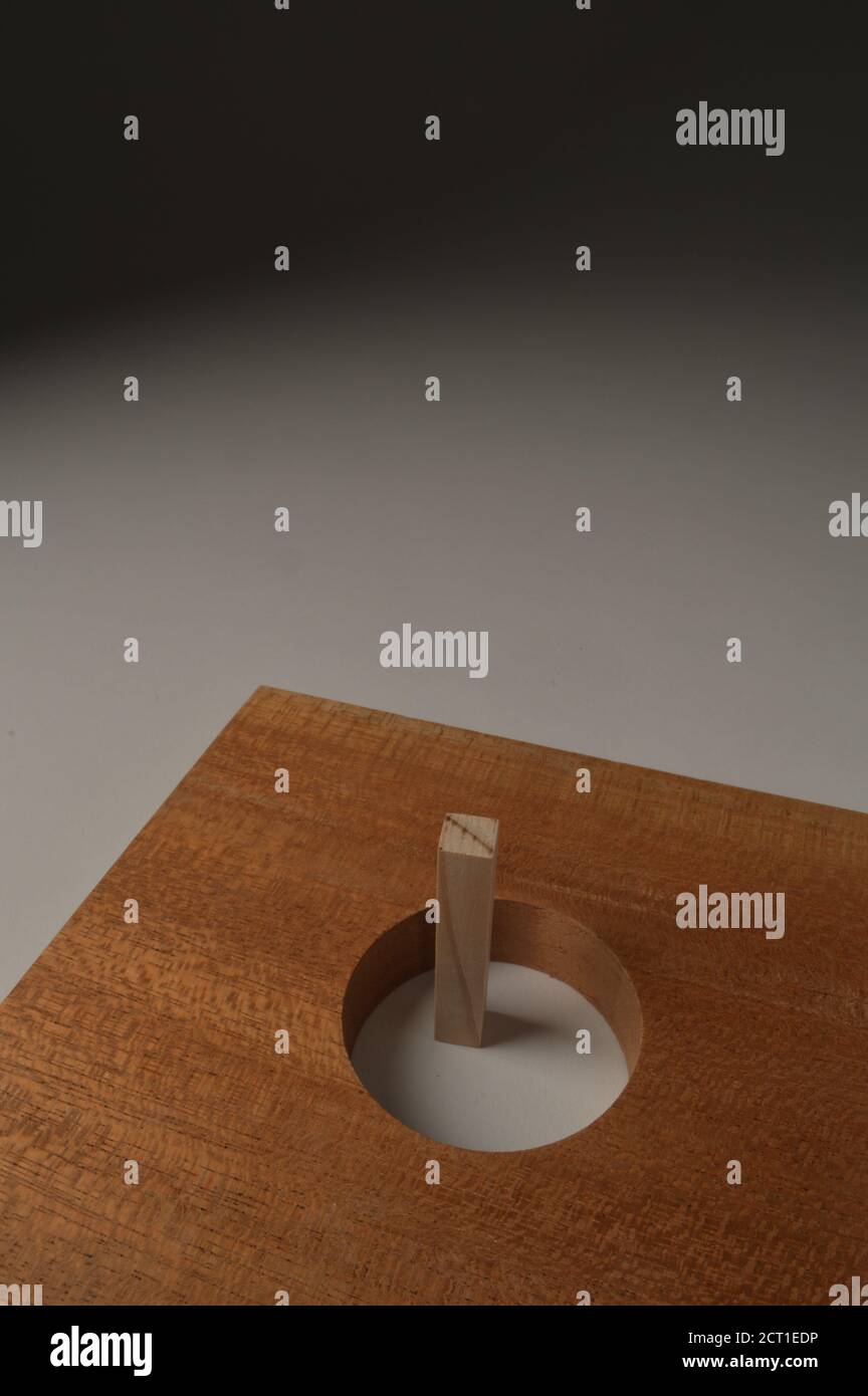 Round Peg In A Square Hole High Resolution Stock Photography and Images