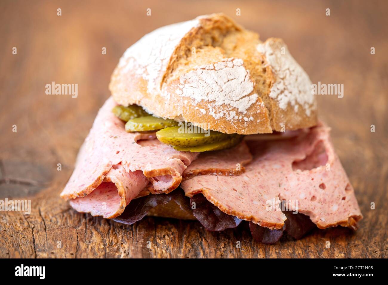 meatloaf bun Stock Photo