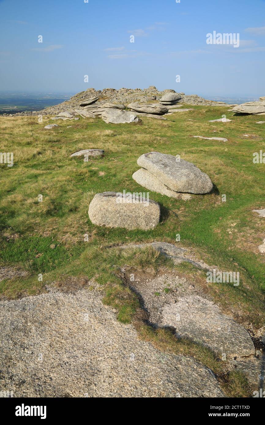 Belstone tor, Dartmoor, Devon, England, UK Stock Photo