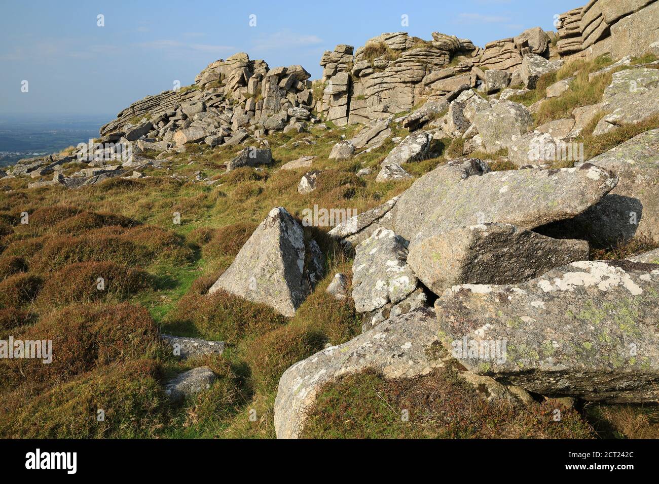 Belstone tor, Dartmoor, Devon, England, UK Stock Photo