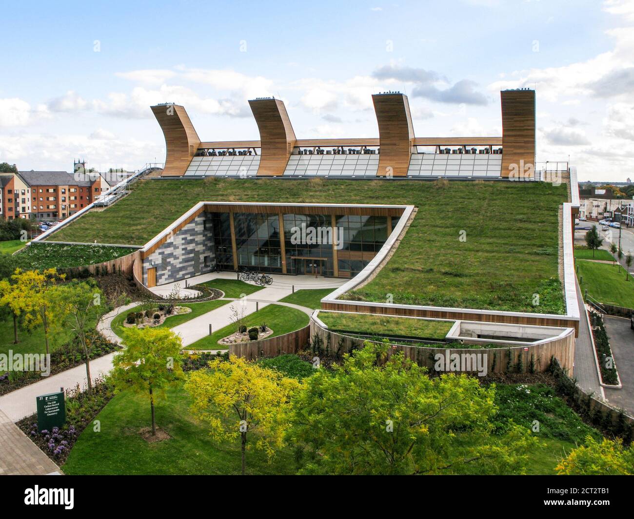 Gsk Lab Nottingham GSK Carbon Neutral Laboratory Nottingham Stock Photo - Alamy