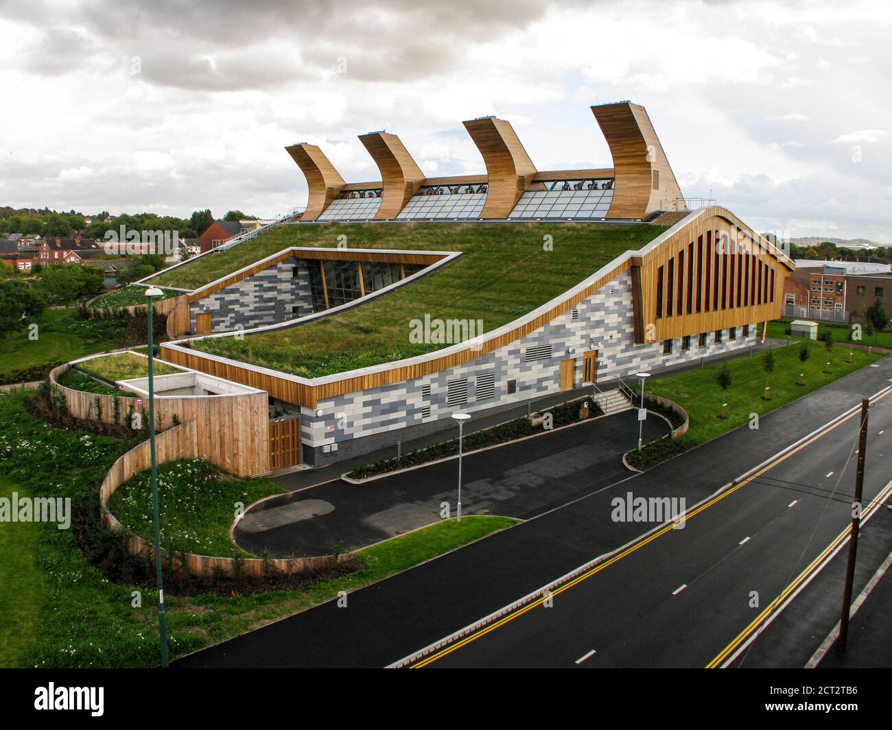 Gsk Lab Nottingham GSK Carbon Neutral Laboratory Nottingham Stock Photo - Alamy