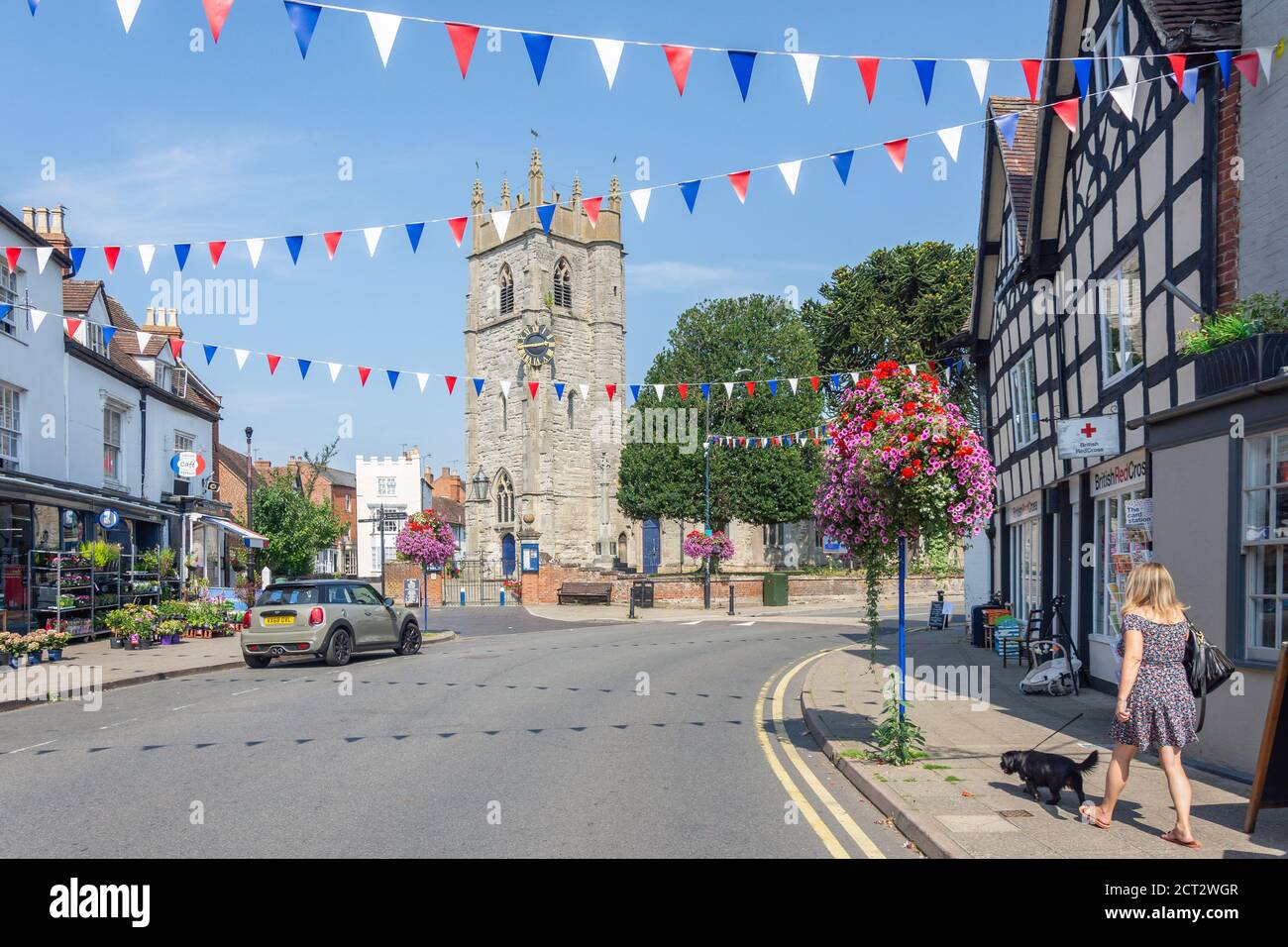 St Nicholas Parish Church, High Street, Alcester, Warwickshire, England