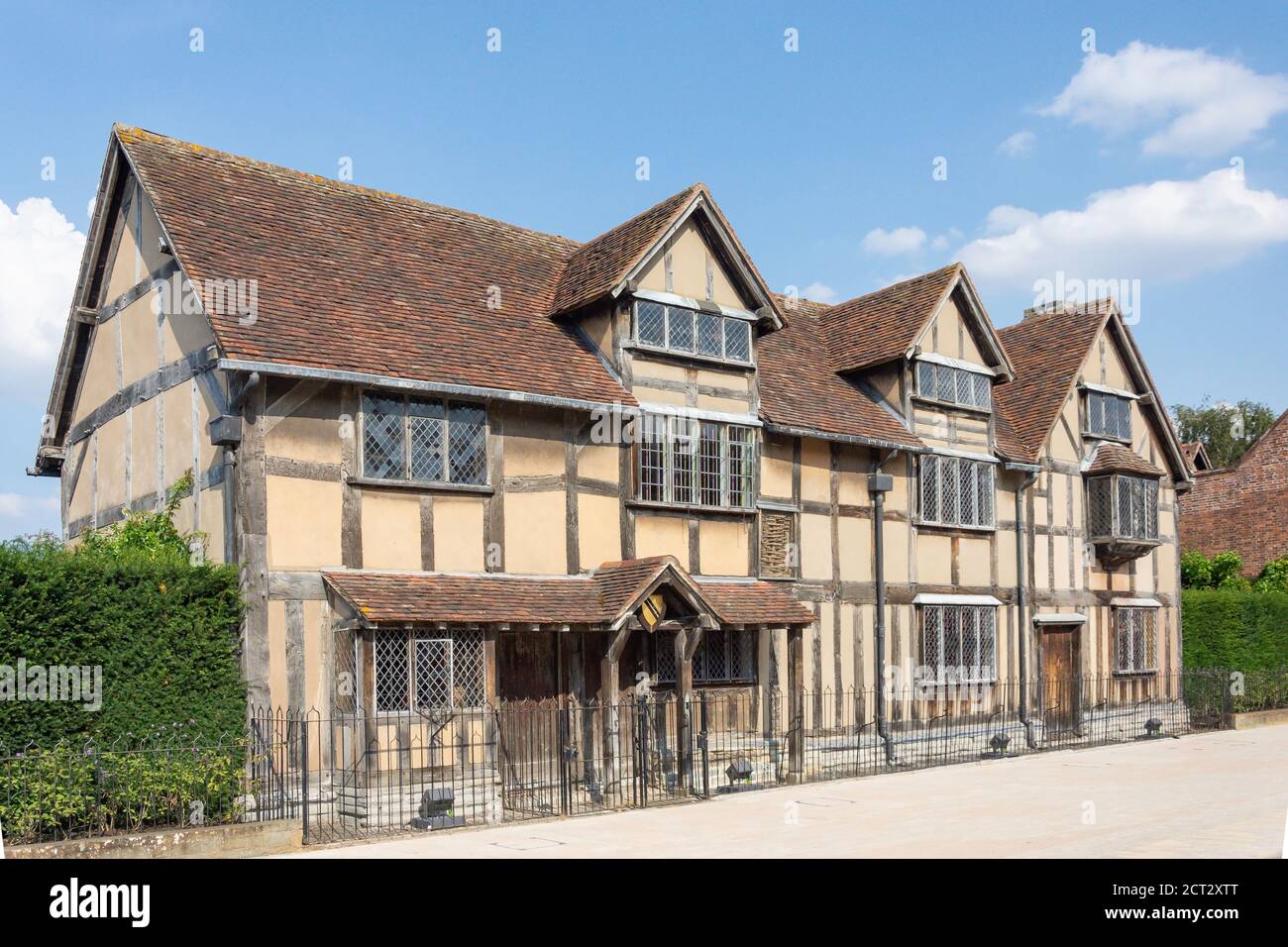 Shakespeare's Birthplace, Henley Street, Stratford-upon-Avon, Warwickshire, England, United Kingdom Stock Photo