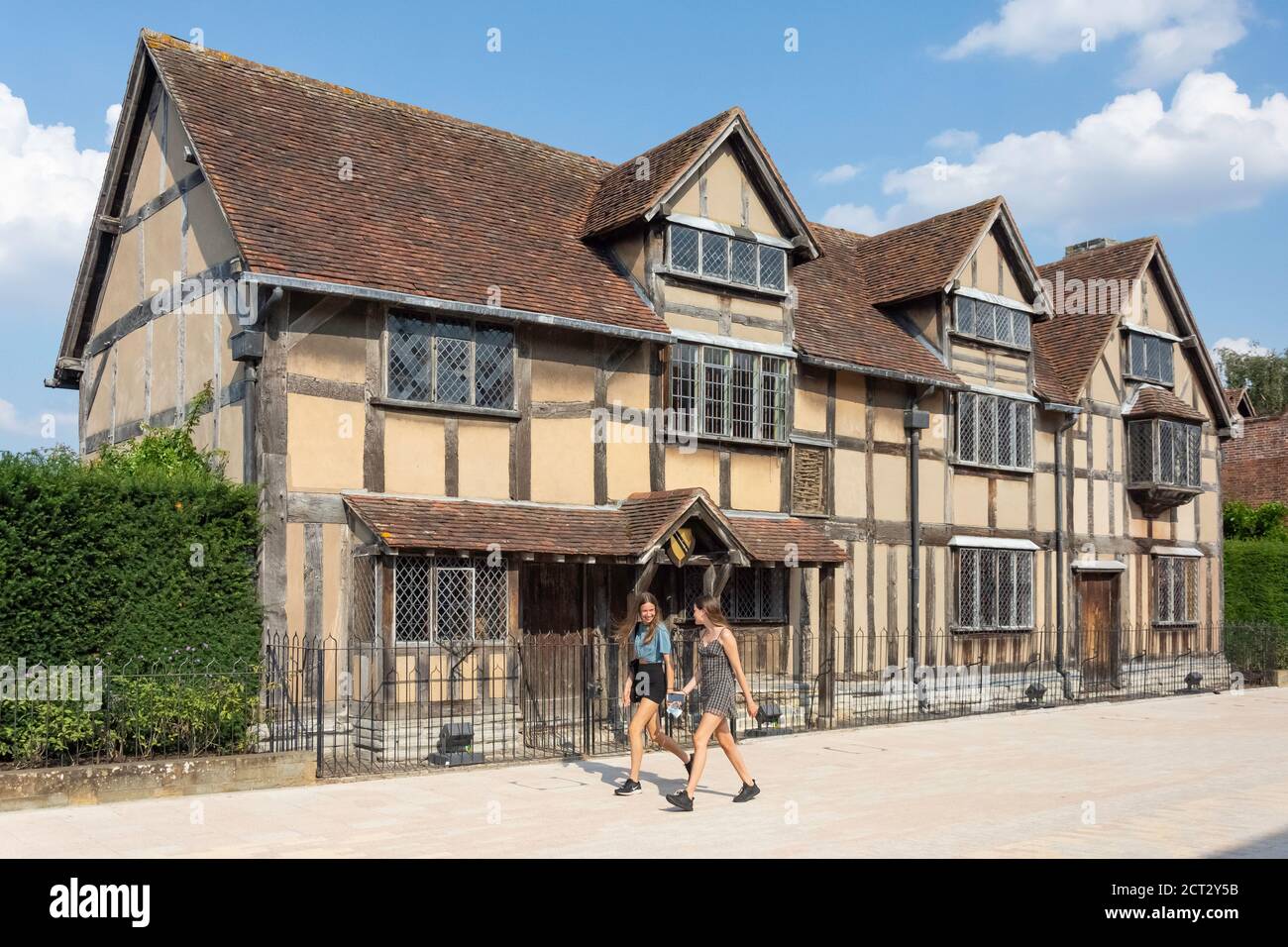 Shakespeare's Birthplace, Henley Street, Stratford-upon-Avon, Warwickshire, England, United Kingdom Stock Photo
