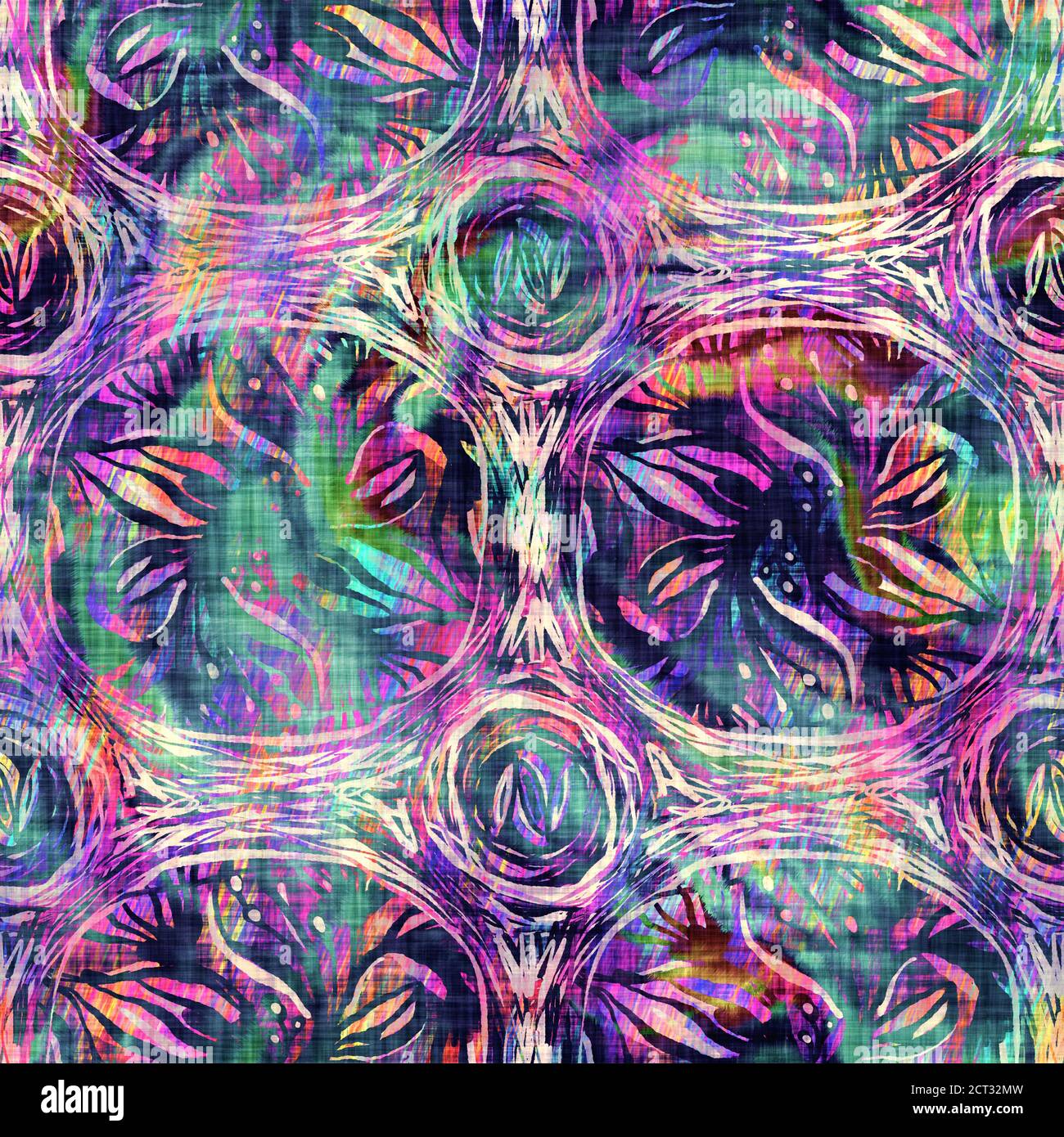 Blurry rainbow glitch artistic dot texture background. Irregular ...