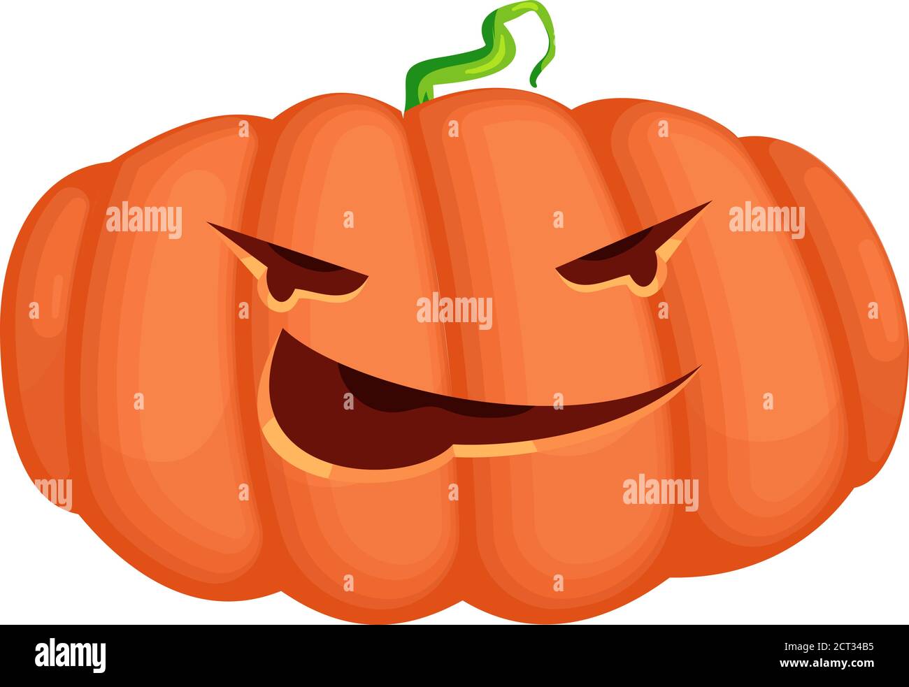 Halloween pumpkin vector illustration Stock Vector Image & Art - Alamy