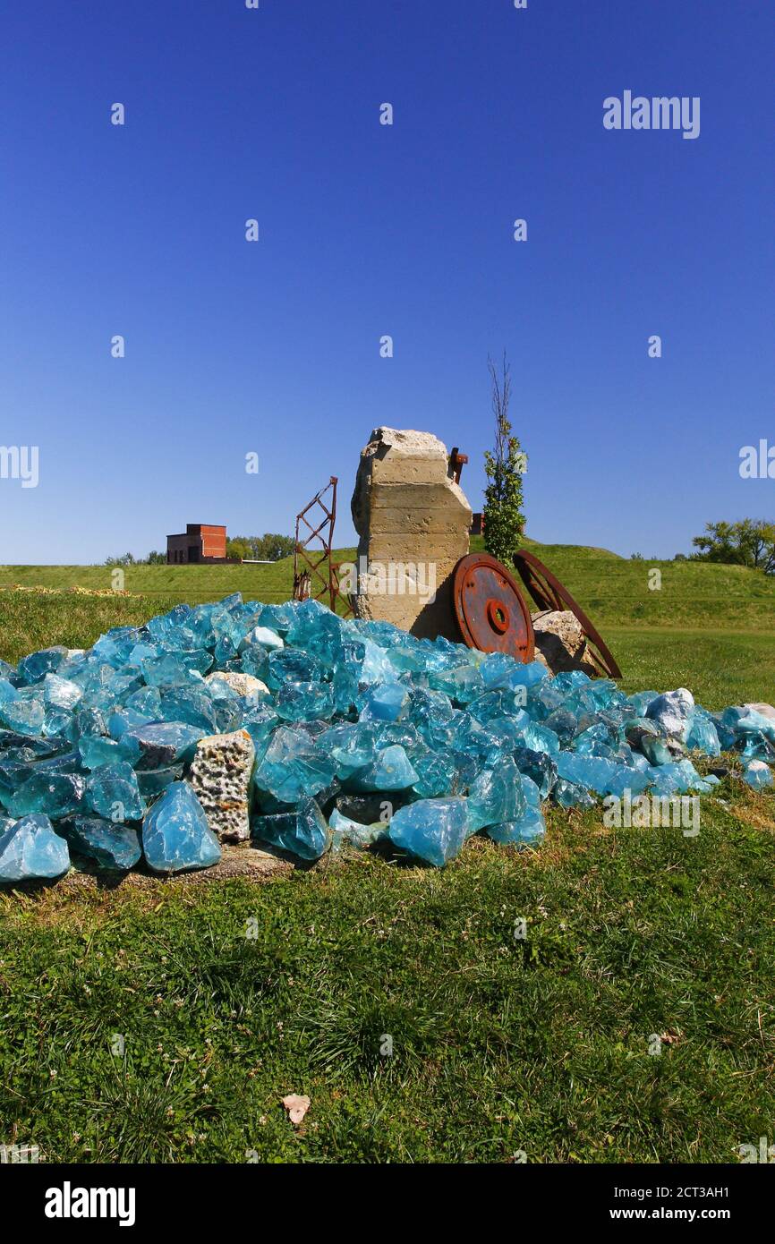 Foundation Park, Mount Vernon, Ohio Stock Photo Alamy