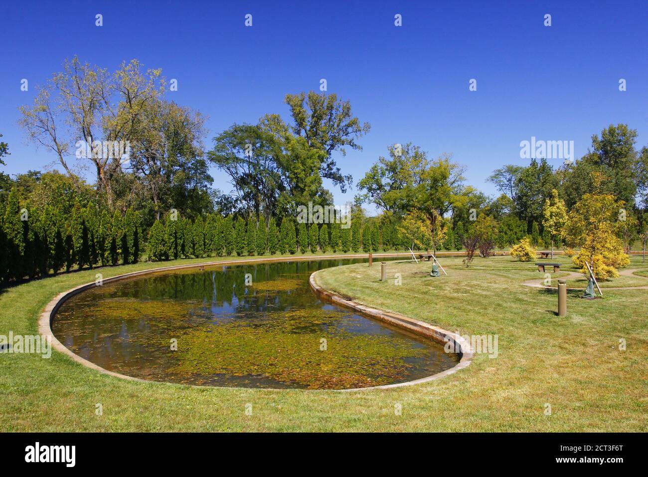 Foundation Park, Mount Vernon, Ohio Stock Photo Alamy