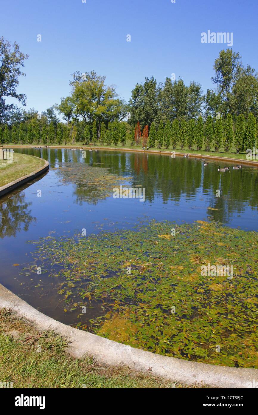 Foundation Park, Mount Vernon, Ohio Stock Photo Alamy