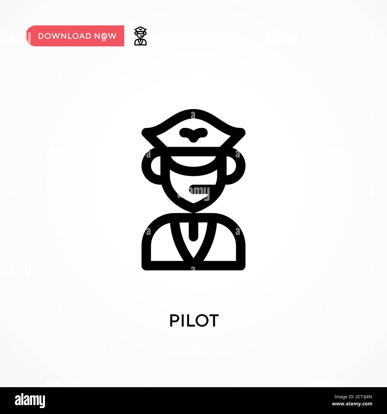 Female pilot cockpit Stock Vector Images - Alamy