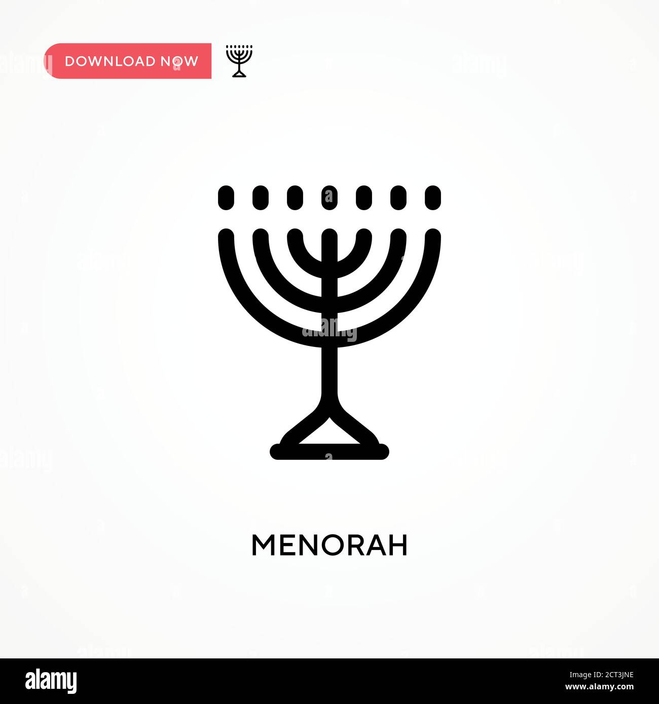 Brass menorah Stock Vector Images - Alamy