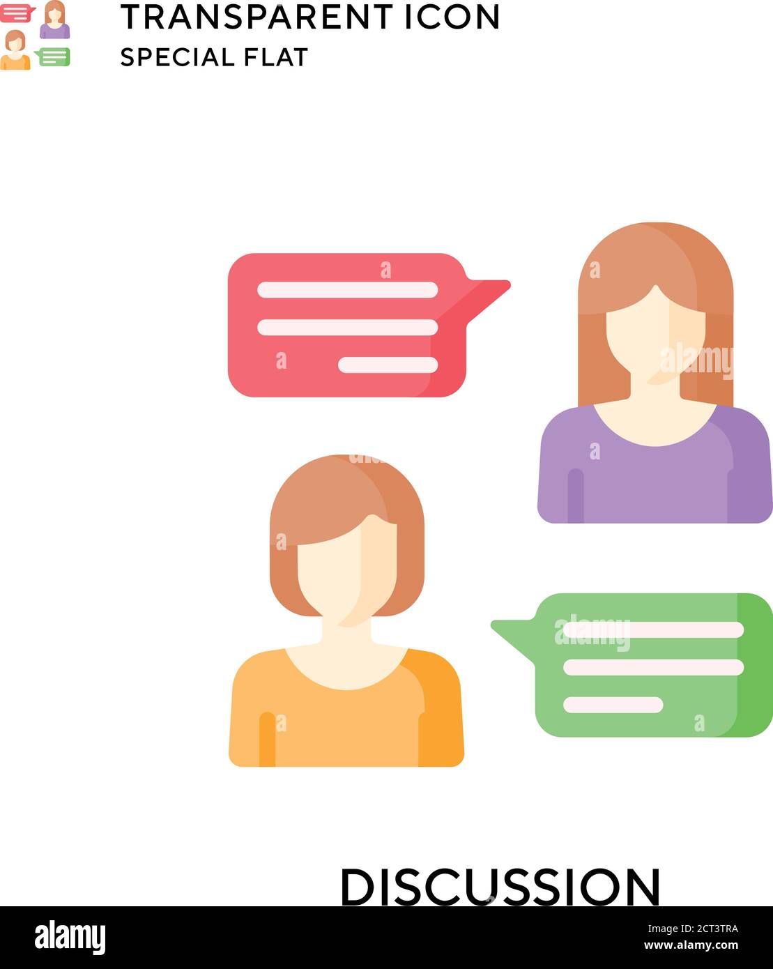 Sharing ideas colleague Stock Vector Images - Alamy