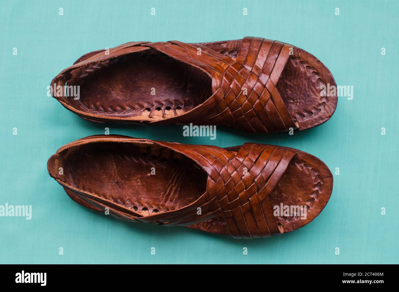 Traditional panamanian shoes Stock Photo