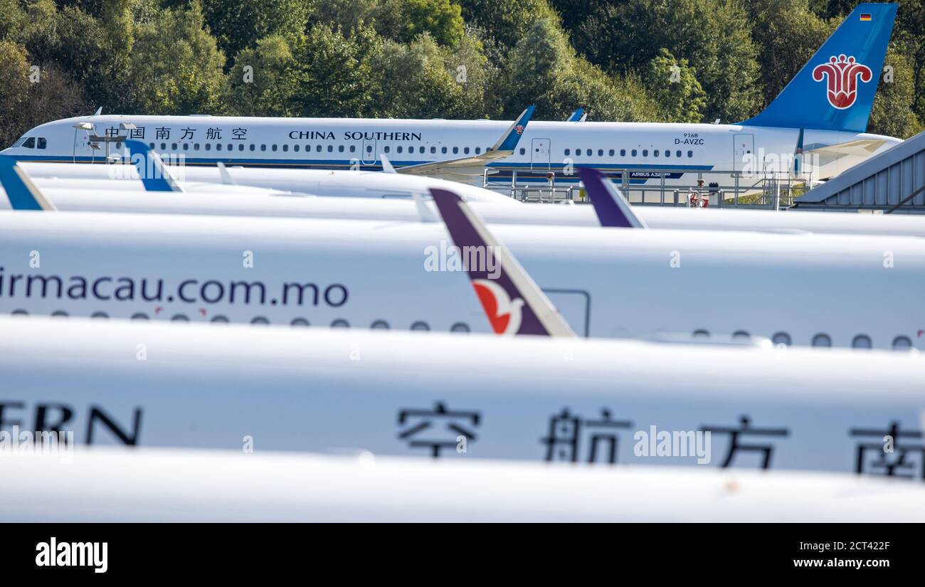 Laage, Germany. 17th Sep, 2020. ZBREGIO New Airbus aircraft of the