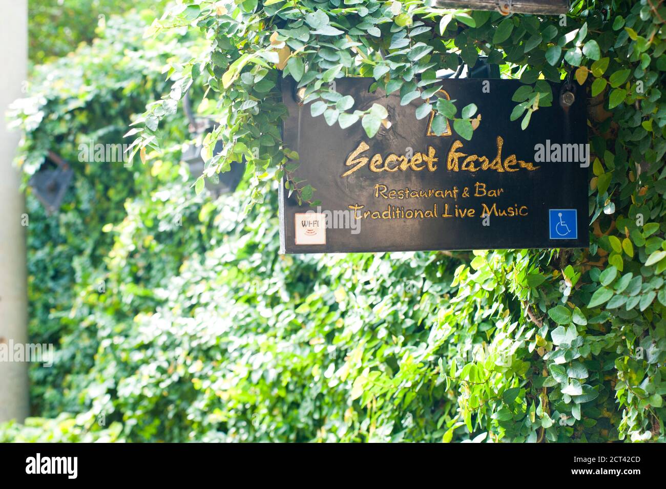 Secret Garden Restaurant and Bar, Hoi An, Vietnam, Southeast Asia Stock