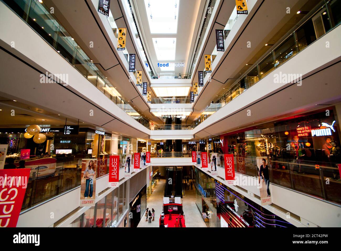 Shopping at Orchard Central Shopping Centre on Orchard Road, Singapore