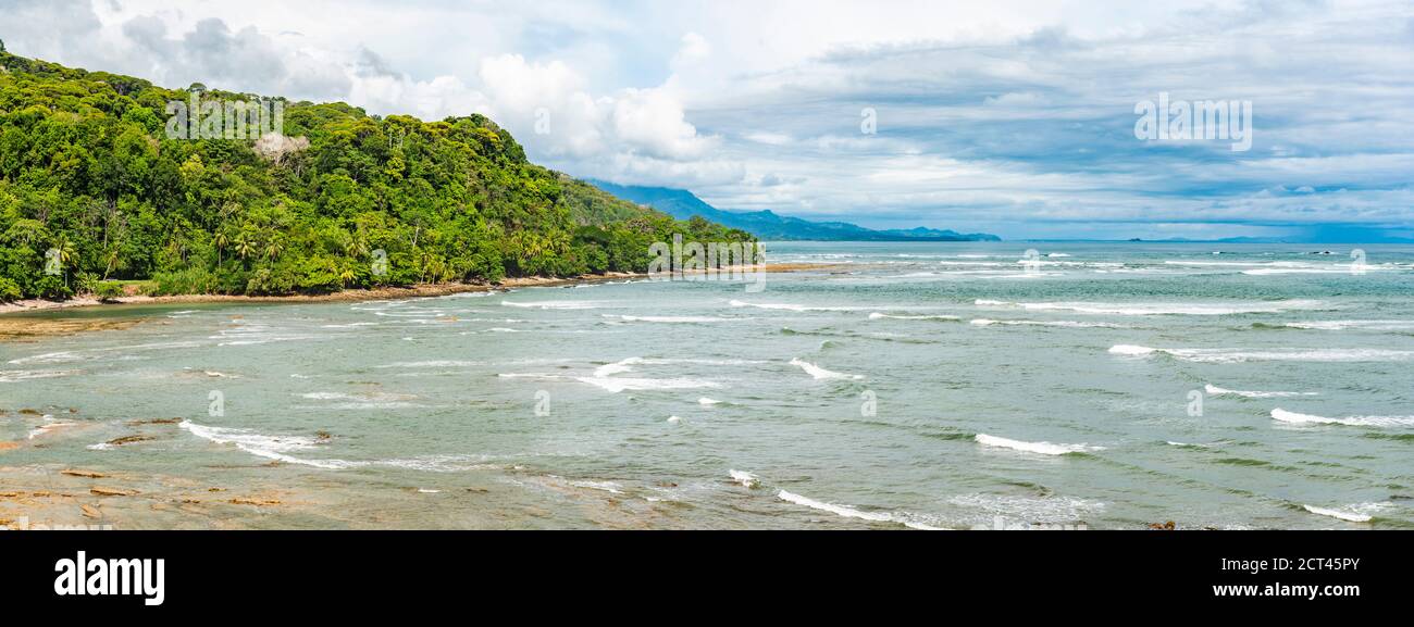 Dominical, near Uvita, Puntarenas Province, Pacific Coast of Costa Rica Stock Photo