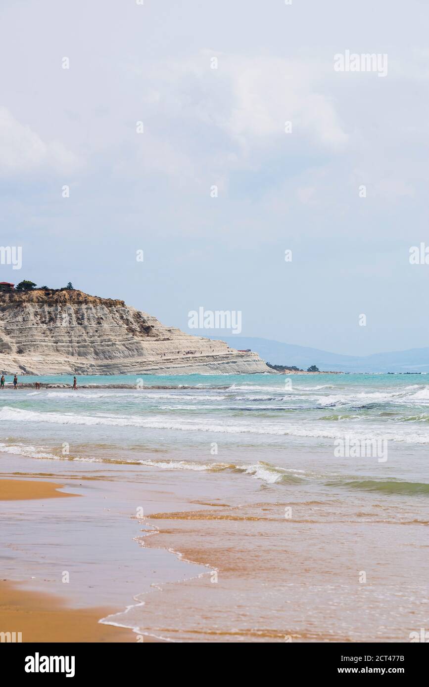 Scala Dei Turchi Beach, Realmonte, Agrigento, Sicily, Italy, Europe ...