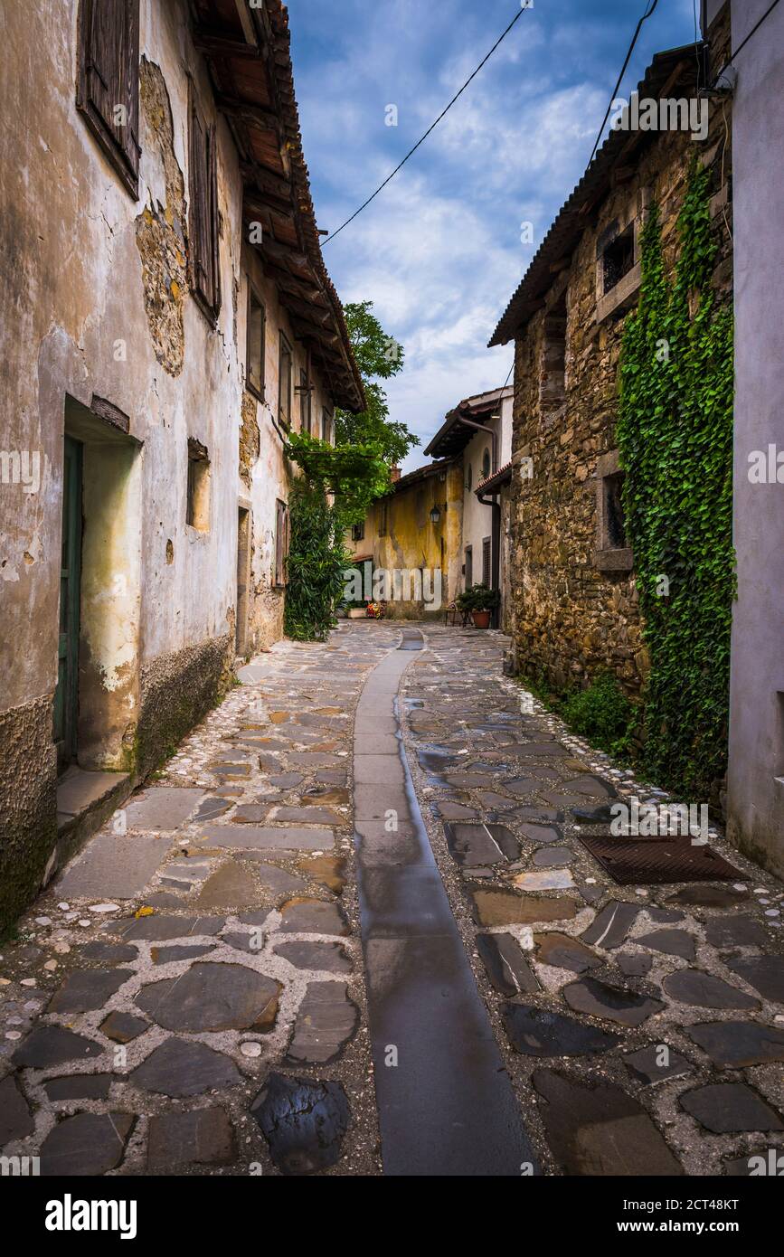 Smartno, Goriska Brda (Gorizia Hills), in Brda, the wine region of Slovenia, Europe Stock Photo