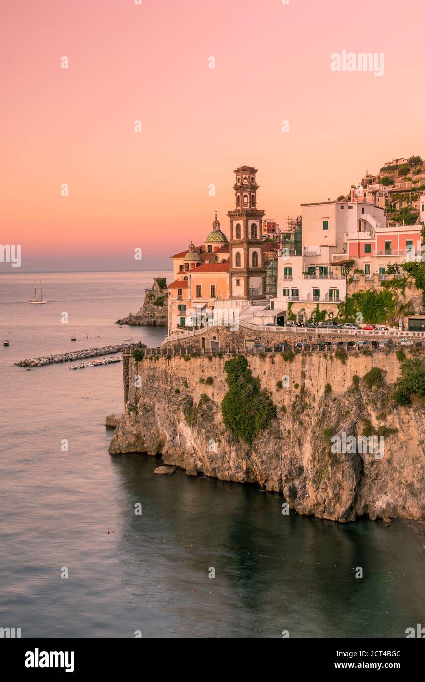 Atrani, Amalfi coast, Campania, Italy Stock Photo