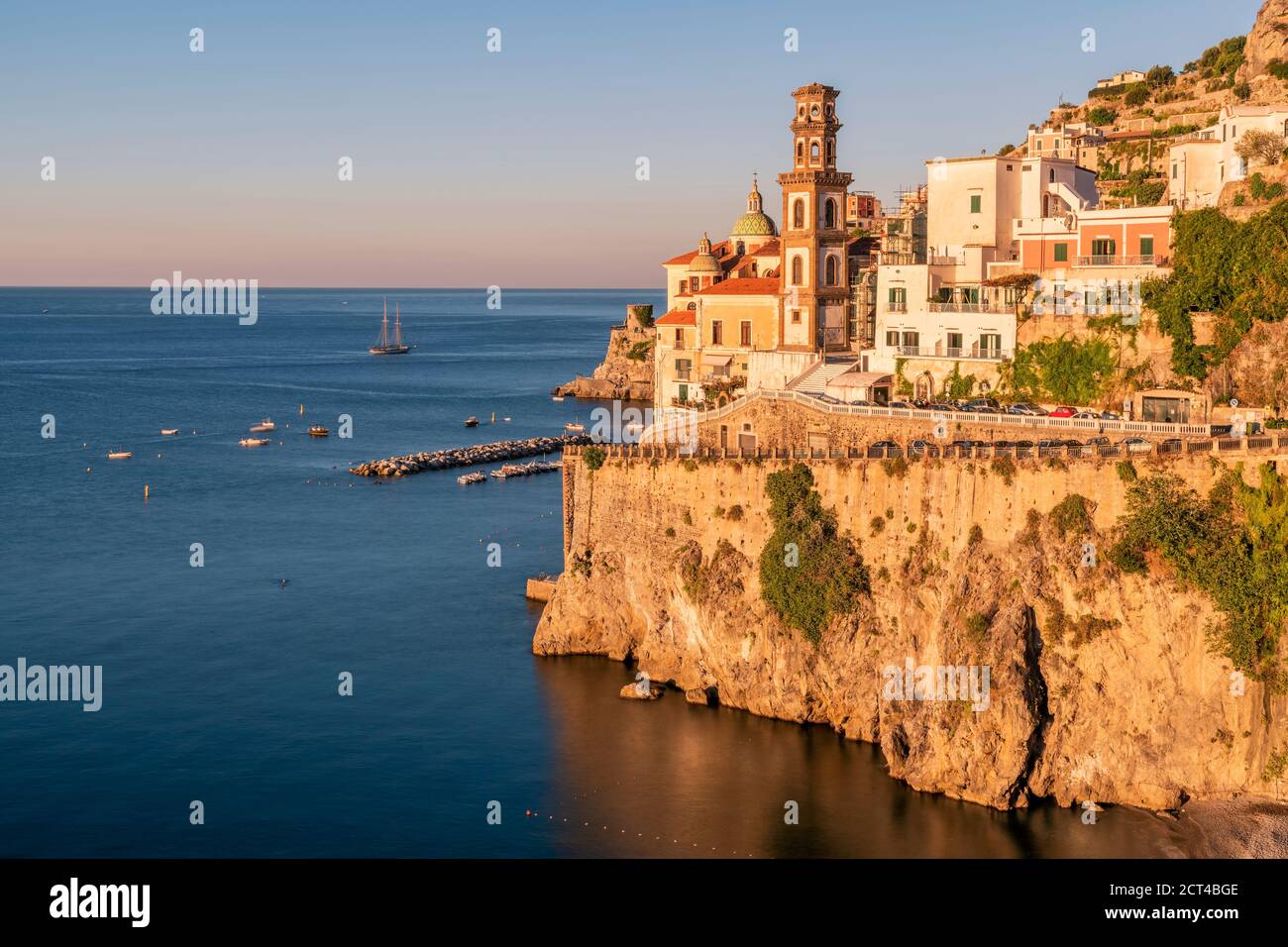 Atrani, Amalfi coast, Campania, Italy Stock Photo