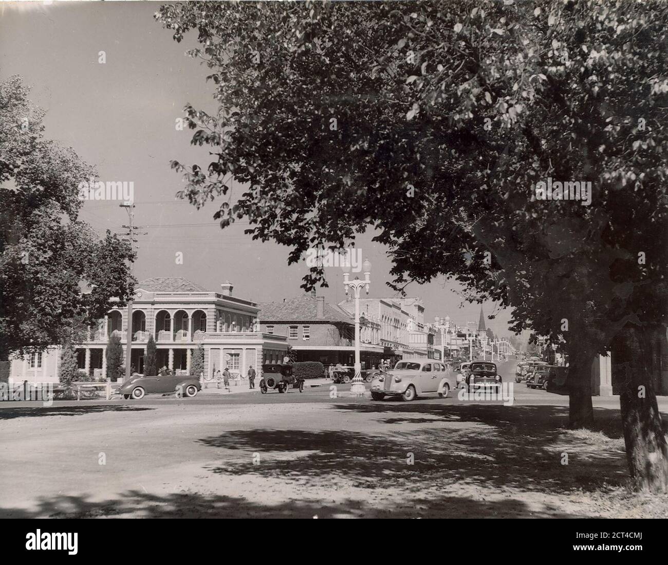 View of William Street, Bathurst (NSW Stock Photo Alamy