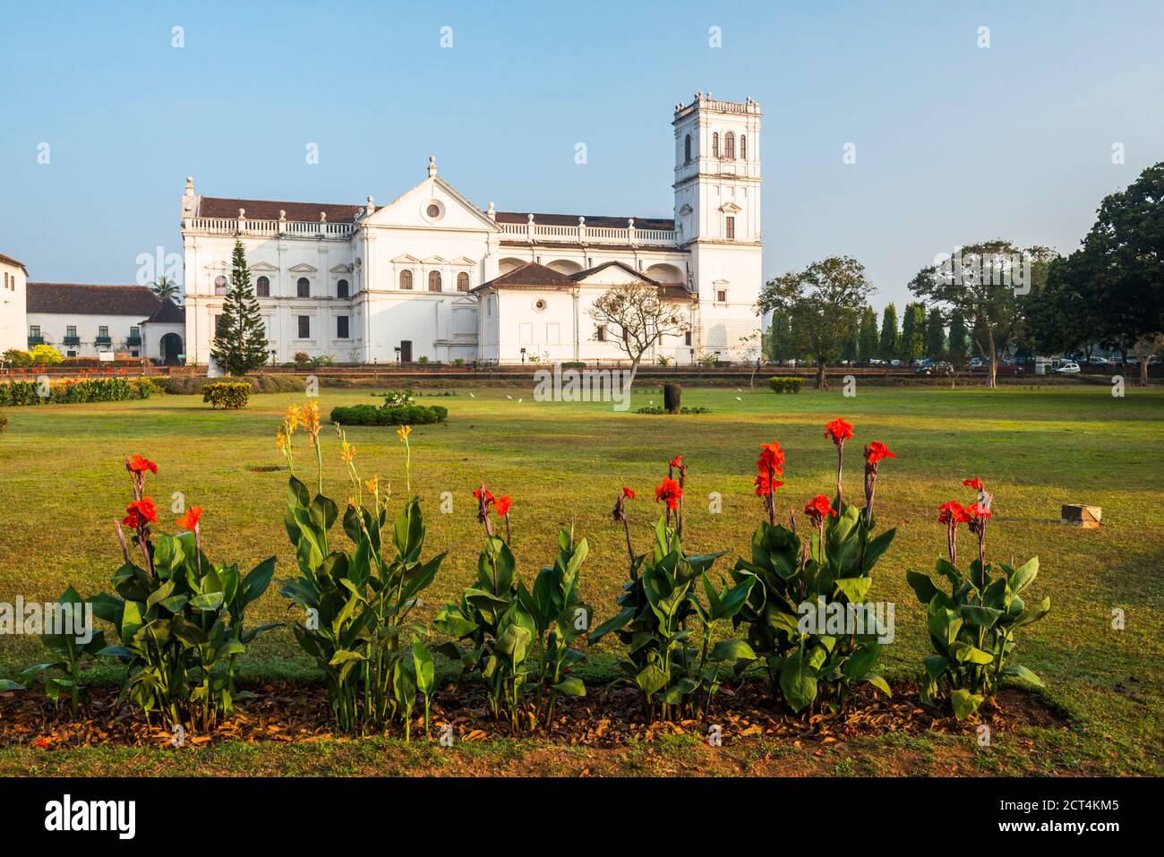 Se Catedral de Santa Catarina, a UNESCO World Heritage Site in Old Goa, Goa, India Stock Photo