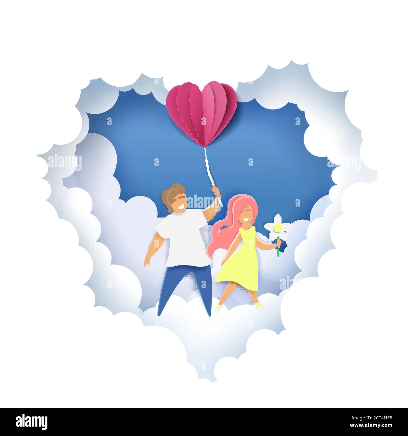 couple romantic vector Stock Vector Image & Art - Alamy