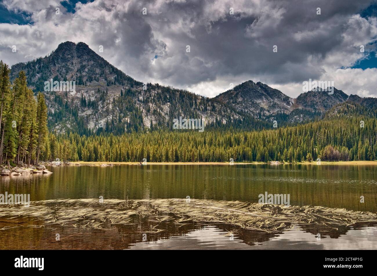 Elkhorn Ridge over Anthony Lakes in Blue Mountains near Baker City