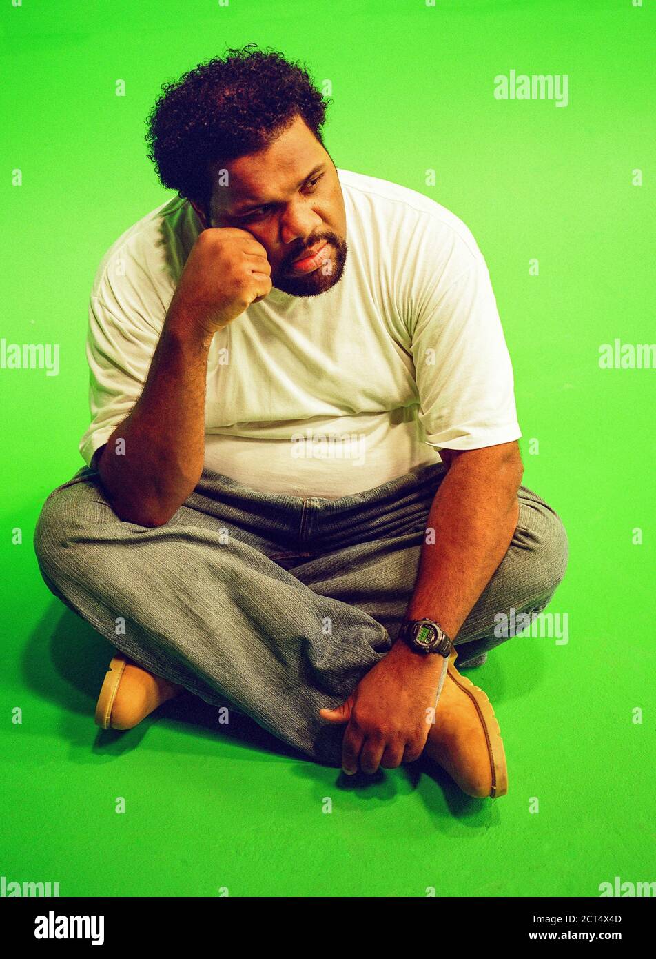 Fatman scoop 8th November 2003, Denmark Studios, London, England Stock
