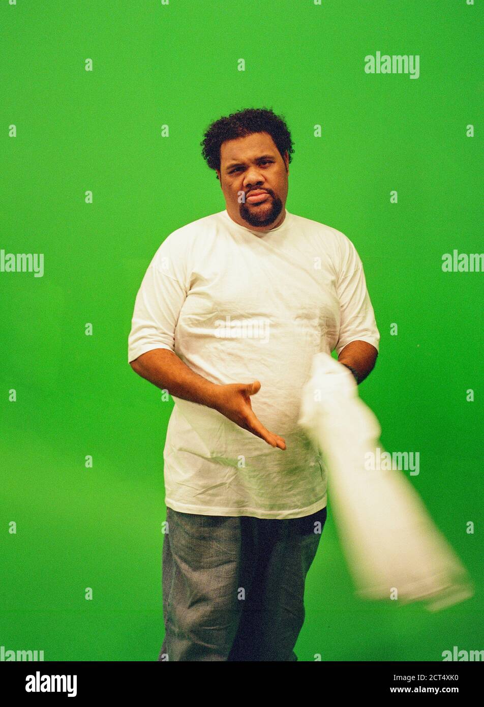 Fatman scoop 8th November 2003, Denmark Studios, London, England Stock