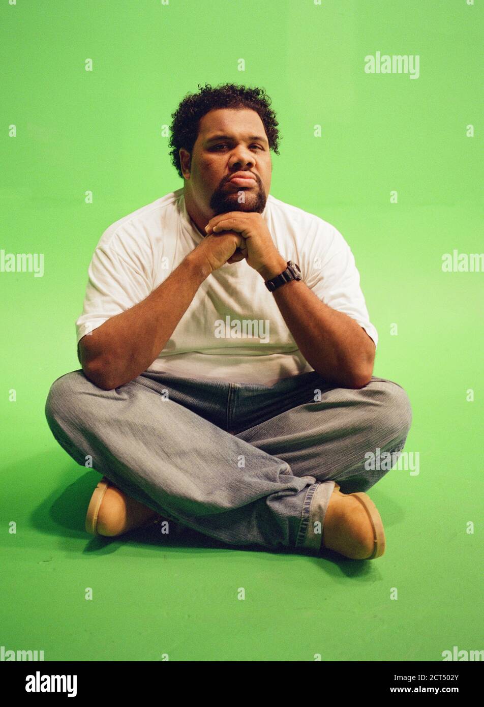 Fatman scoop 8th November 2003, Denmark Studios, London, England Stock