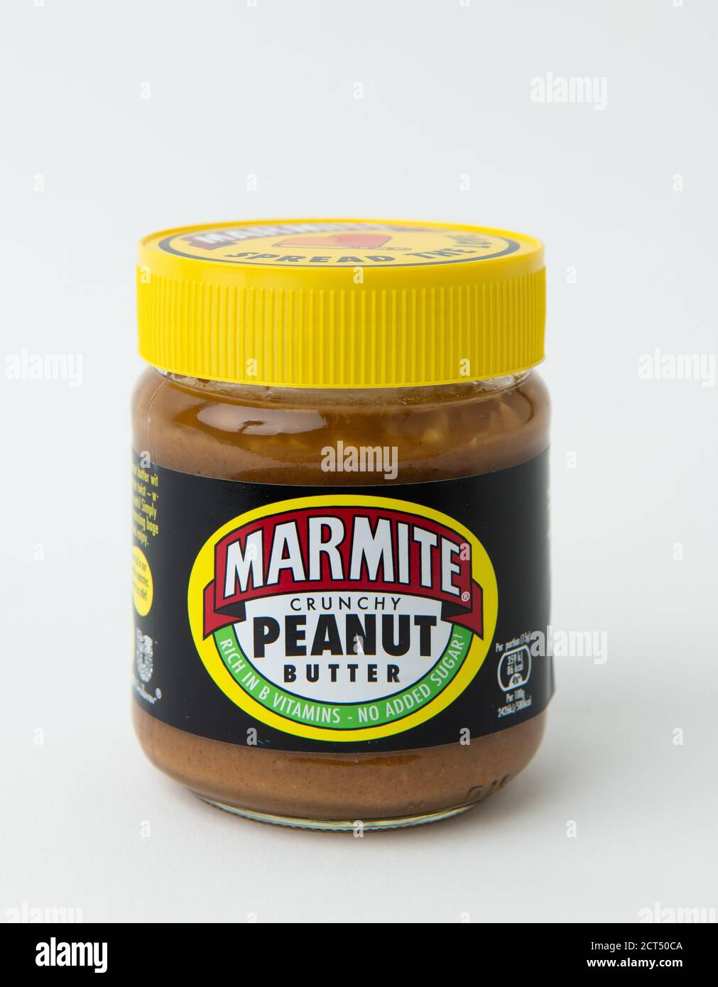 marmite peanut butter Stock Photo
