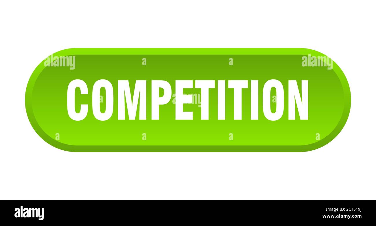 competition button. rounded sign isolated on white background Stock ...