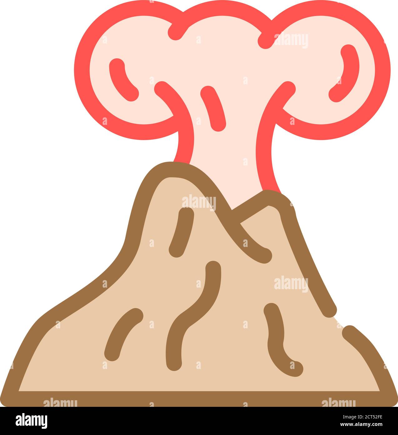 Vulcano activity Stock Vector Images - Alamy