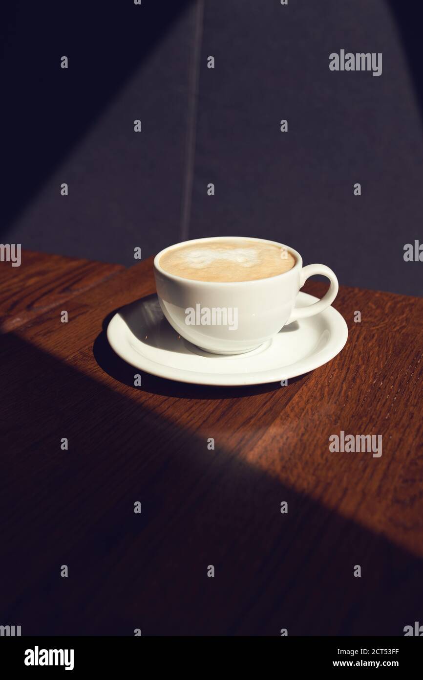 Cup of appuccino Stock Photo - Alamy