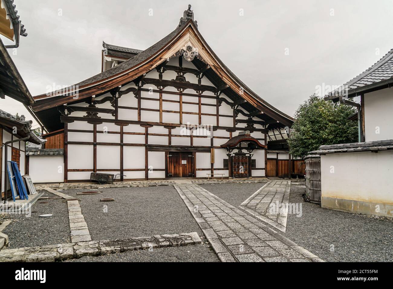 Myoshin-ji temple, daidokoro (kitchen building) Kyoto, Japan Stock Photo