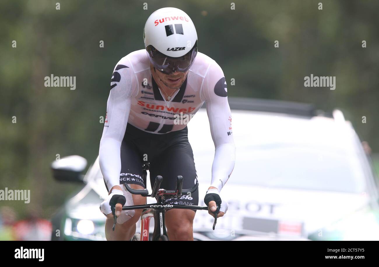 Nicolas Roche of Team Sunweb during the Tour de France 2020, cycling race  stage 16, La Tour-Du-Pin - Villard-de-Lans (164 km) on September 15, 2020  in Villard-de-Lans, France - Photo Laurent Lairys /