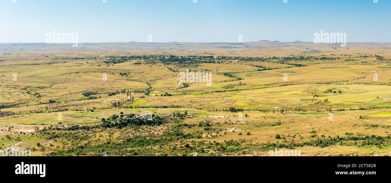 Ihorombe Plains, Isalo National Park, Southwest Madagascar Stock Photo