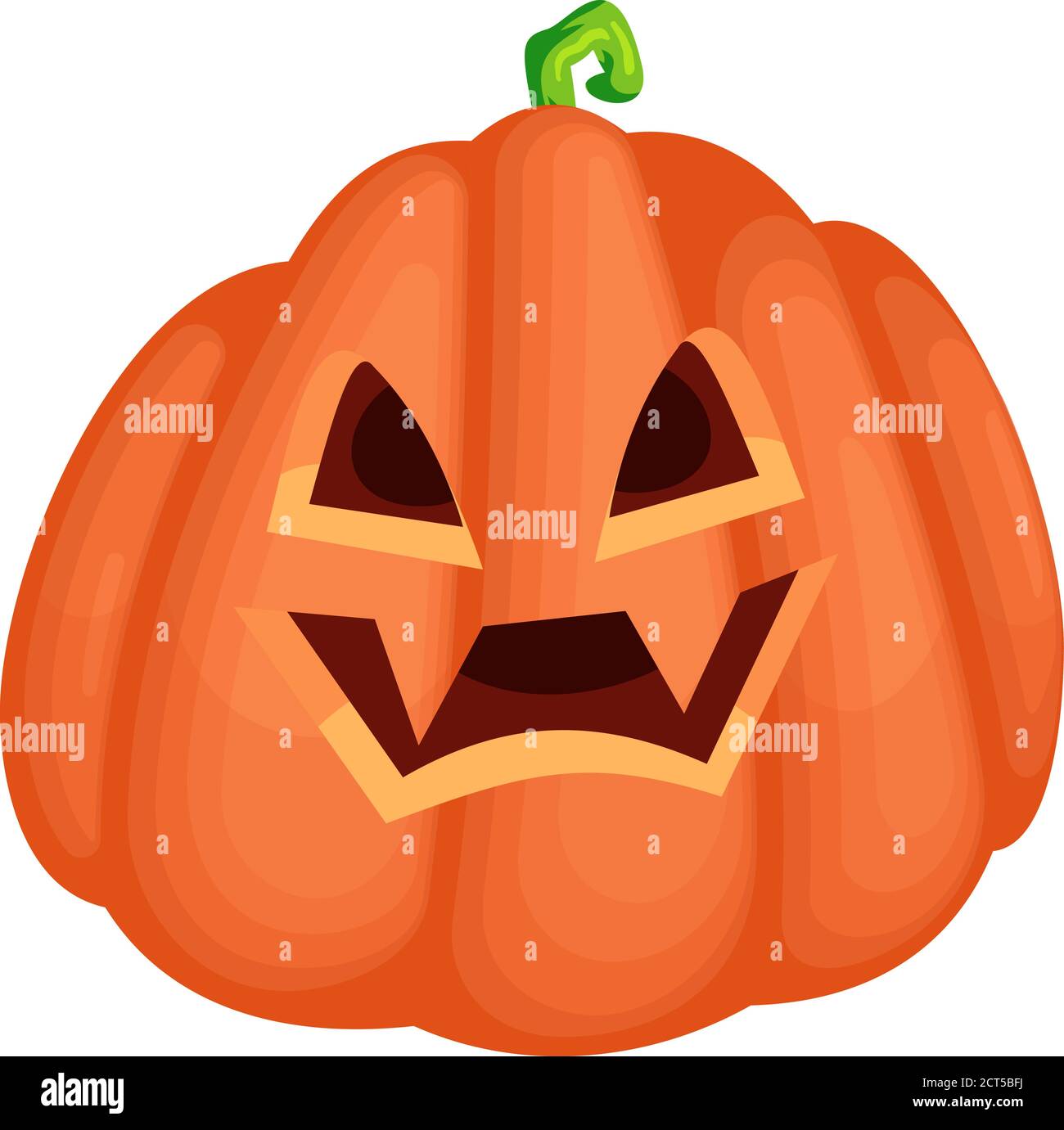 Halloween pumpkin vector illustration Stock Vector Image & Art - Alamy
