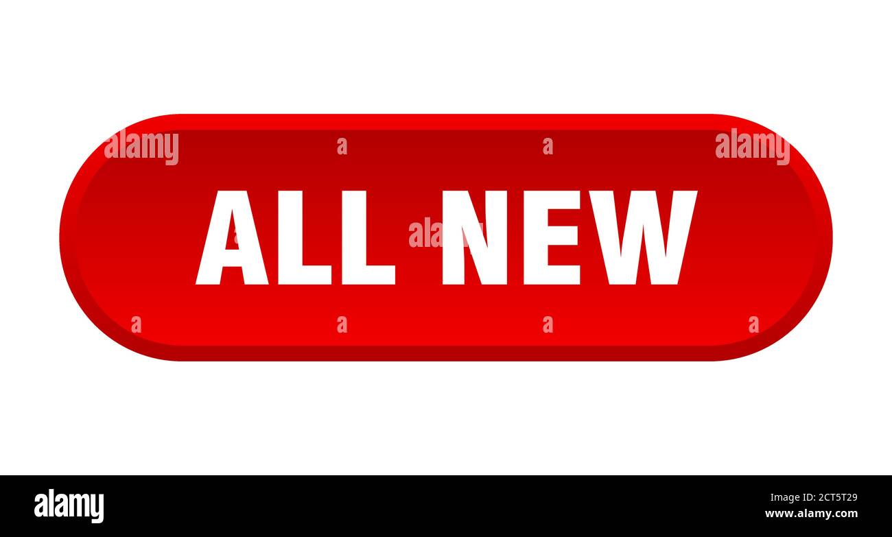 all new button. rounded sign isolated on white background Stock Vector ...