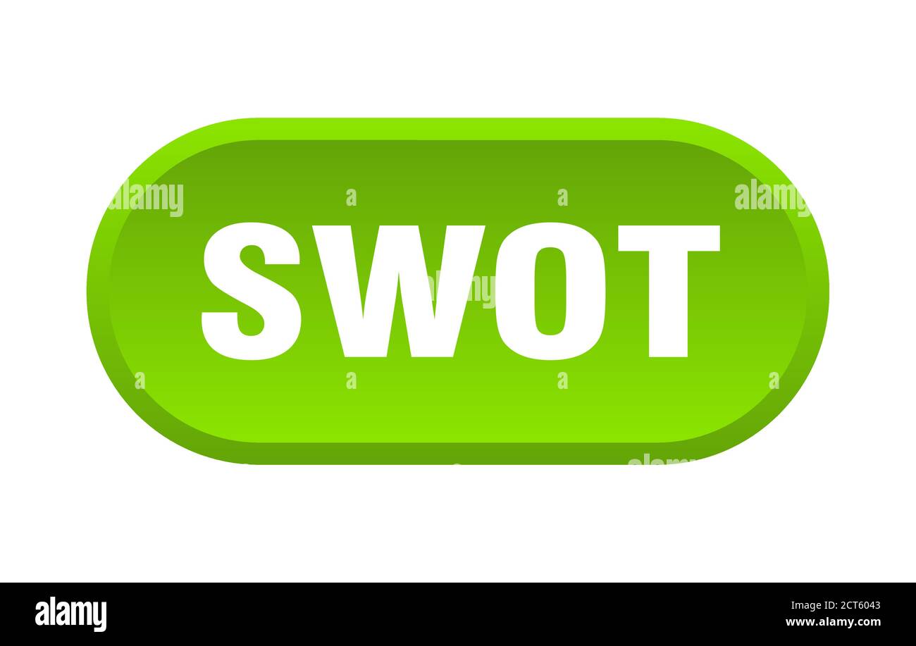 swot button. rounded sign isolated on white background Stock Vector ...