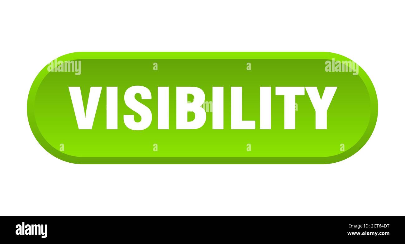 visibility button. rounded sign isolated on white background Stock ...