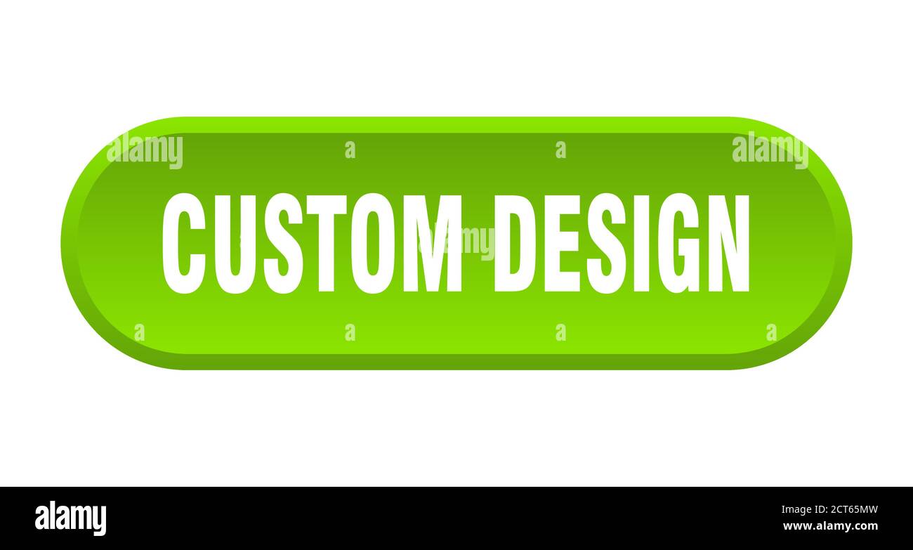 Button Aesthetic Rounded custom design button. rounded sign isolated on white background Stock ...