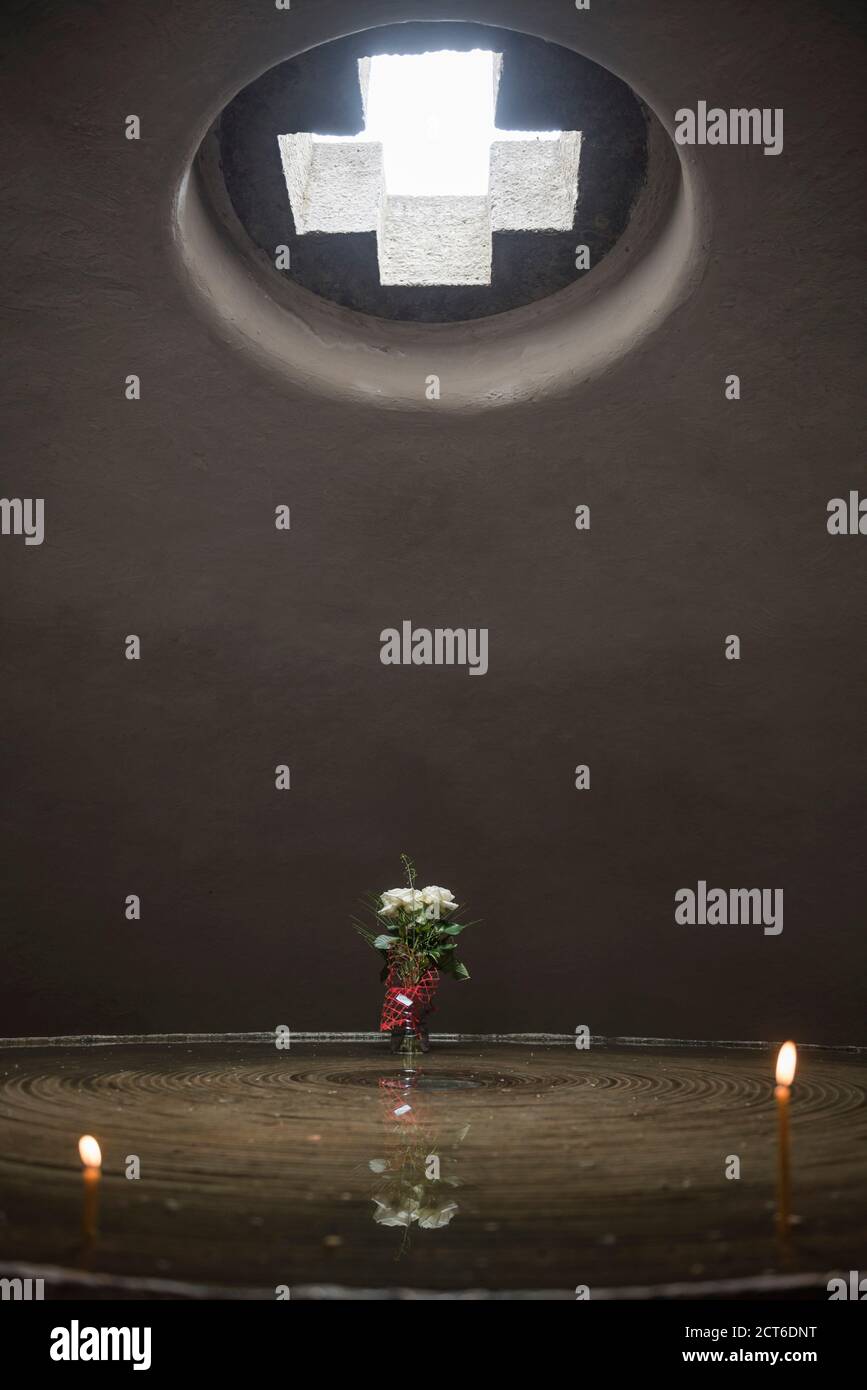 Museum and Memorial of the Victims of Communism and of the Resistance at Sighetu Prison, Sighetu Marmatiei, Maramures, Romania Stock Photo