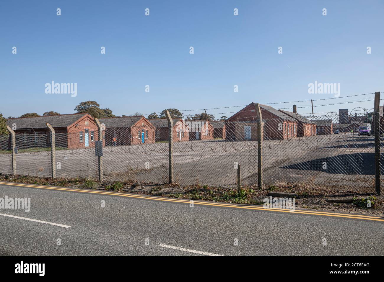 Shorncliffe Barracks, Cheriton, Kent Stock Photo Alamy